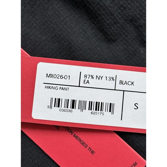 Represent Hiking Pant Small Black - Picture 4 of 6